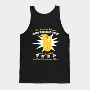 Superheldtubaopa Tank Top